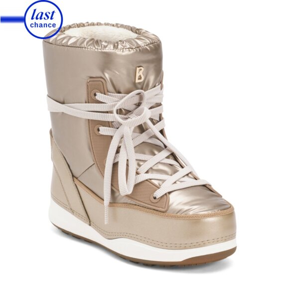 BOGNER Champagne Made In Italy La Plagne Lined Snow Boots - Picture 1 of 2